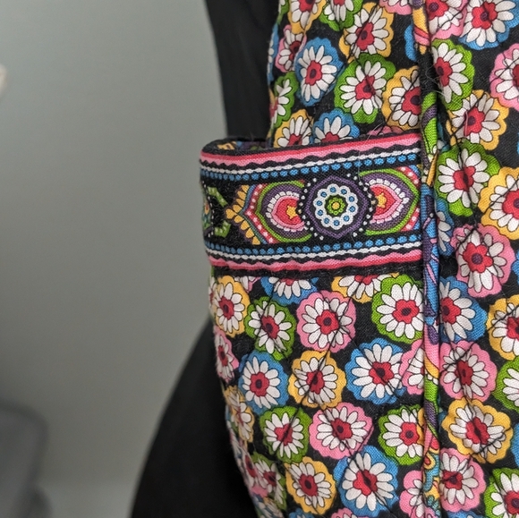 Vera Bradley Retired Symphony In Hue Reversible Hobo/Shoulder Bag - Picture 5 of 11